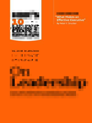HBR's 10 Must Reads on Leadership (with featured article 